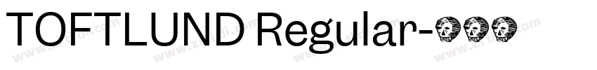 TOFTLUND Regular字体转换